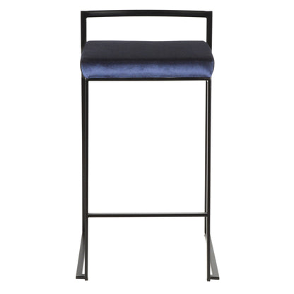 Majestic Office Furniture Stacker 26" Fixed-Height Counter Stool - Set Of 3
