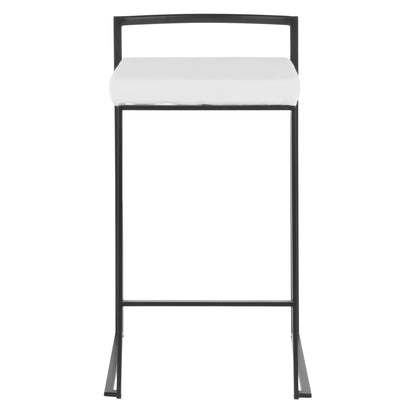 Majestic Office Furniture Stacker 26" Fixed-Height Counter Stool - Set Of 3