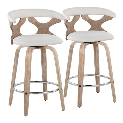 Majestic Office Furniture 26" Fixed-Height Counter Stool - Set of 2