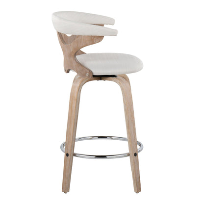 Majestic Office Furniture 26" Fixed-Height Counter Stool - Set of 2
