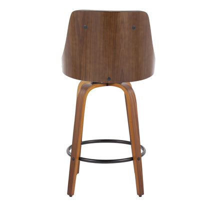 Majestic Office Furniture 26" Fixed-Height Counter Stool - Set of 2