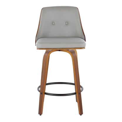 Majestic Office Furniture 26" Fixed-Height Counter Stool - Set of 2