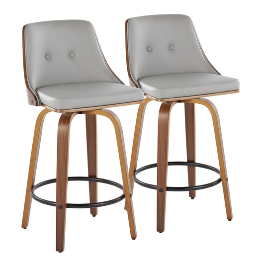 Majestic Office Furniture 26" Fixed-Height Counter Stool - Set of 2