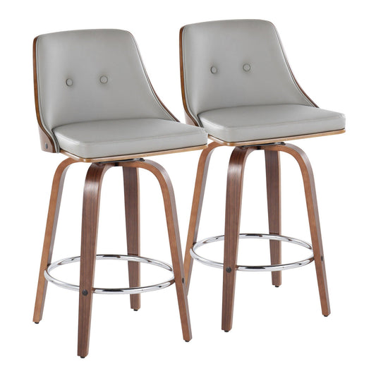 Majestic Office Furniture 26" Fixed-Height Counter Stool - Set of 2