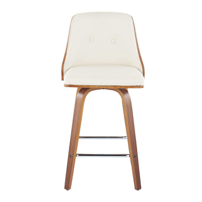 Majestic Office Furniture 26" Fixed-Height Counter Stool - Set of 2