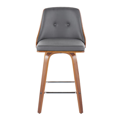 Majestic Office Furniture 26" Fixed-Height Counter Stool - Set of 2