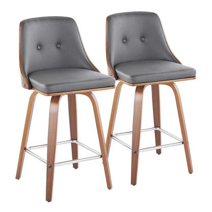 Majestic Office Furniture 26" Fixed-Height Counter Stool - Set of 2