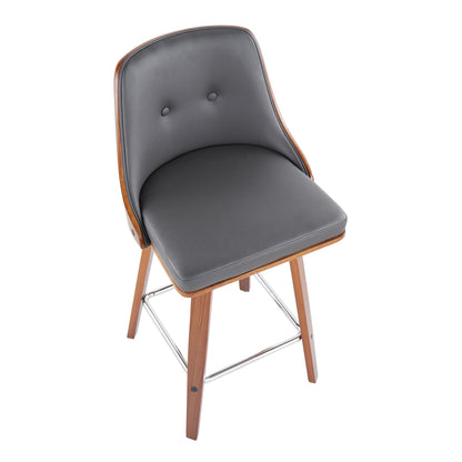 Majestic Office Furniture 26" Fixed-Height Counter Stool - Set of 2