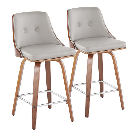 Majestic Office Furniture 26" Fixed-Height Counter Stool - Set of 2