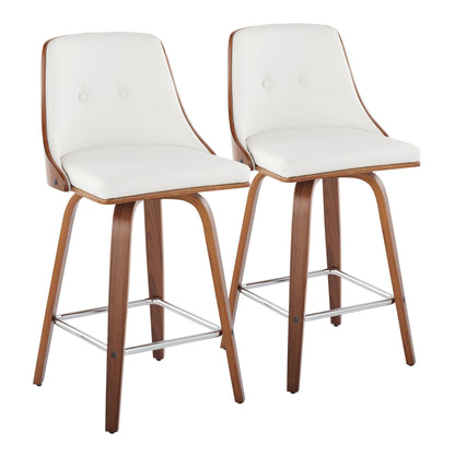 Majestic Office Furniture 26" Fixed-Height Counter Stool - Set of 2