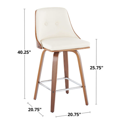 Majestic Office Furniture 26" Fixed-Height Counter Stool - Set of 2