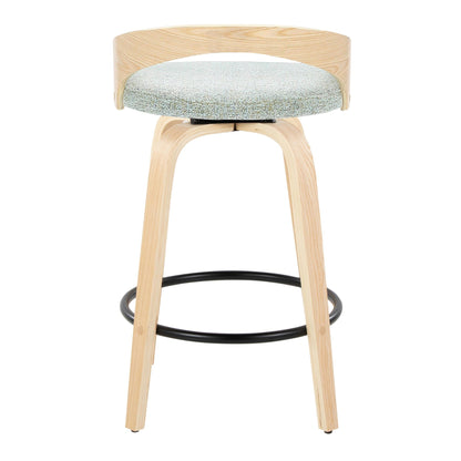 Majestic Office Furniture 26" Fixed-Height Counter Stool - Set of 2