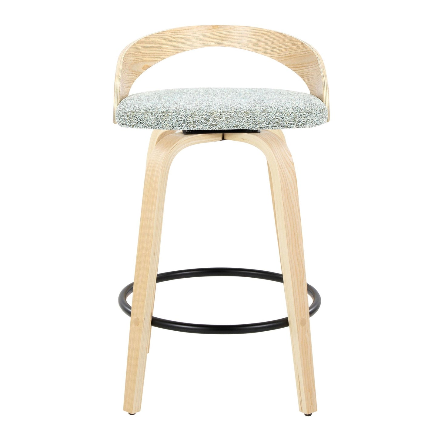 Majestic Office Furniture 26" Fixed-Height Counter Stool - Set of 2