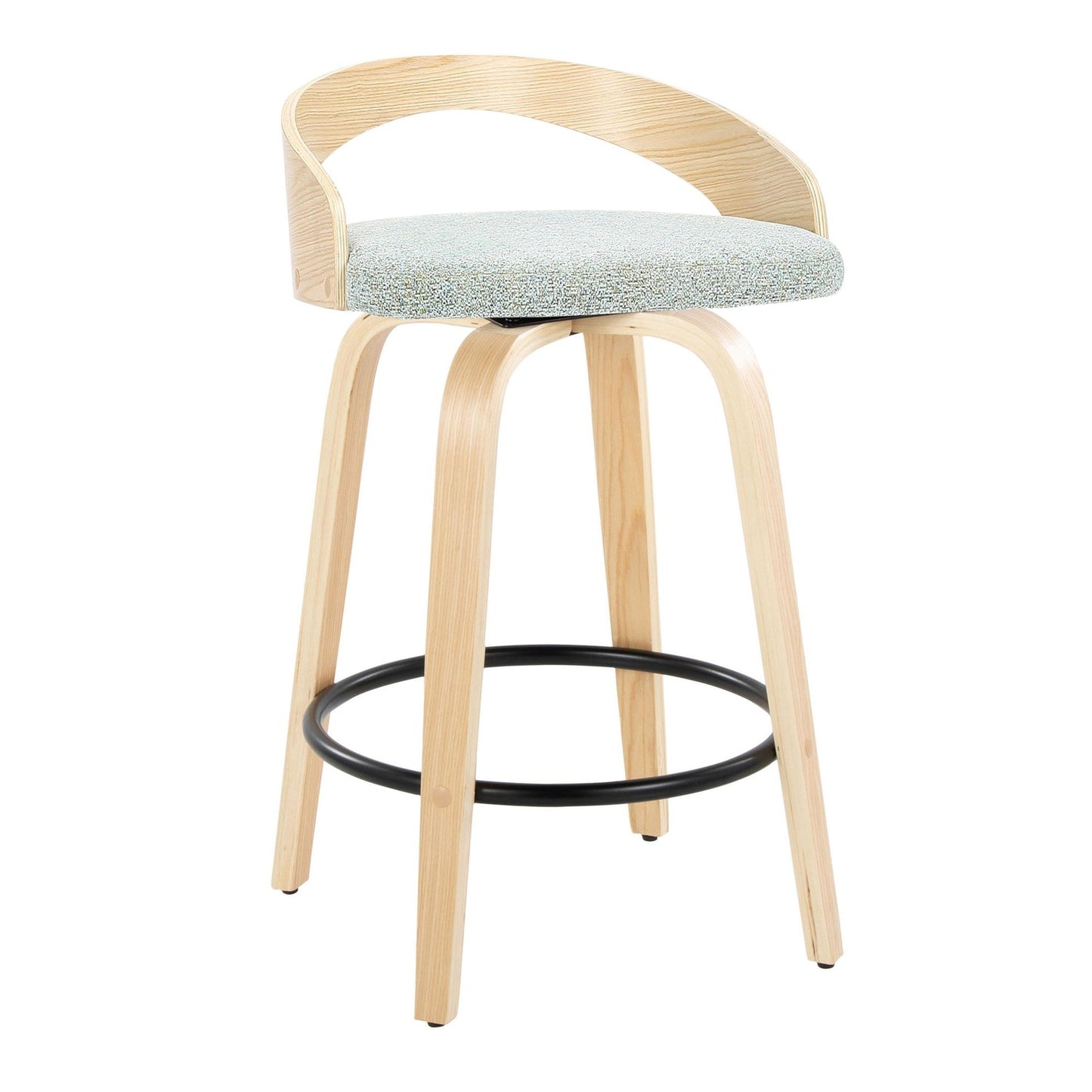 Majestic Office Furniture 26" Fixed-Height Counter Stool - Set of 2