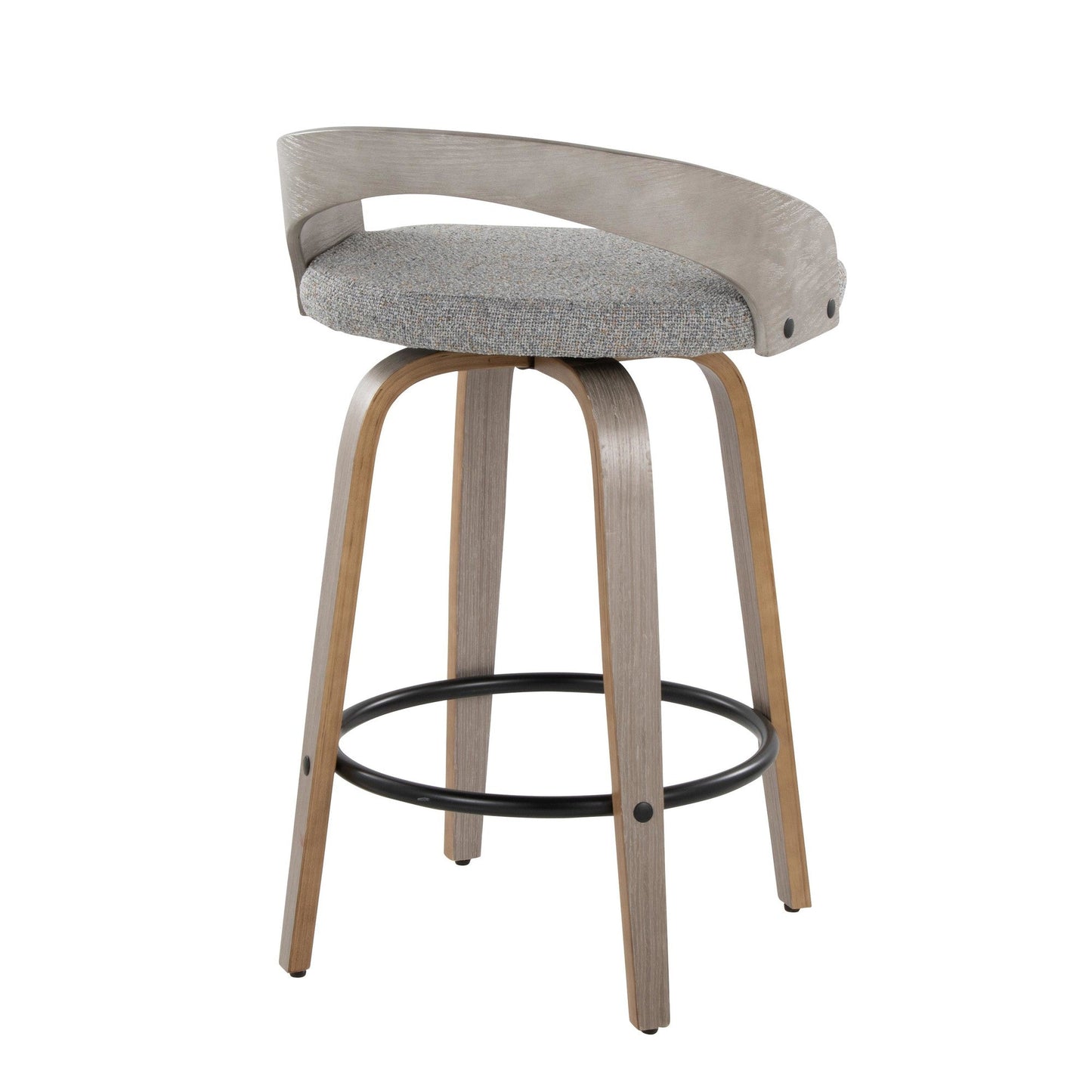 Majestic Office Furniture 26" Fixed-Height Counter Stool - Set of 2