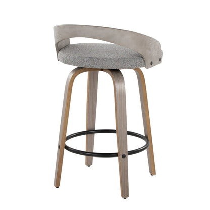 Majestic Office Furniture 26" Fixed-Height Counter Stool - Set of 2