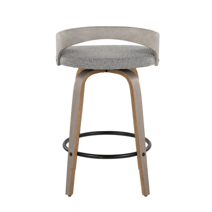 Majestic Office Furniture 26" Fixed-Height Counter Stool - Set of 2