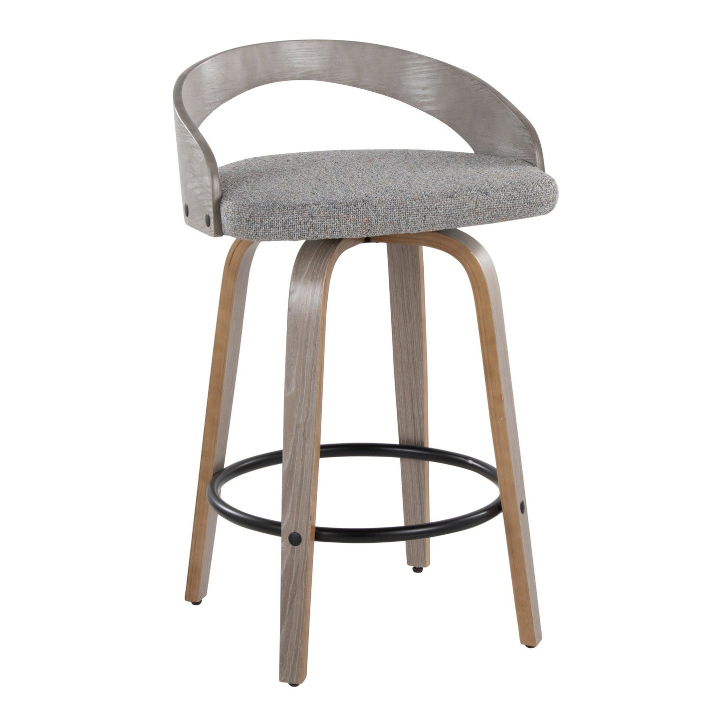 Majestic Office Furniture 26" Fixed-Height Counter Stool - Set of 2