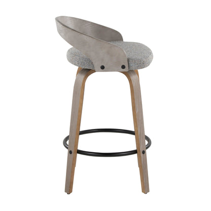 Majestic Office Furniture 26" Fixed-Height Counter Stool - Set of 2
