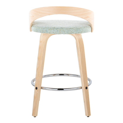 Majestic Office Furniture 26" Fixed-Height Counter Stool - Set of 2
