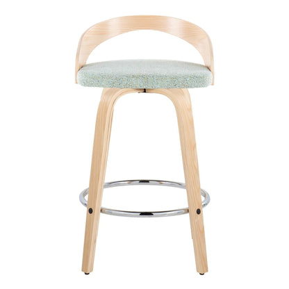 Majestic Office Furniture 26" Fixed-Height Counter Stool - Set of 2