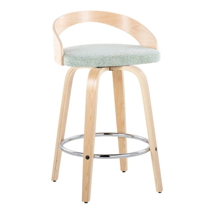 Majestic Office Furniture 26" Fixed-Height Counter Stool - Set of 2