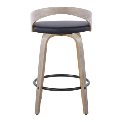 Majestic Office Furniture 26" Fixed-Height Counter Stool - Set of 2