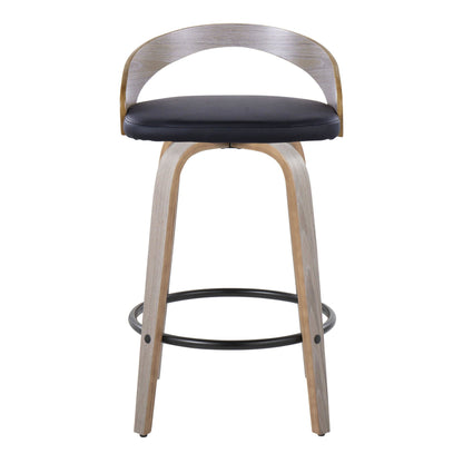 Majestic Office Furniture 26" Fixed-Height Counter Stool - Set of 2