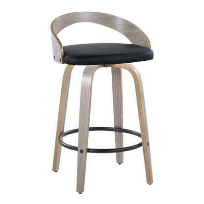 Majestic Office Furniture 26" Fixed-Height Counter Stool - Set of 2