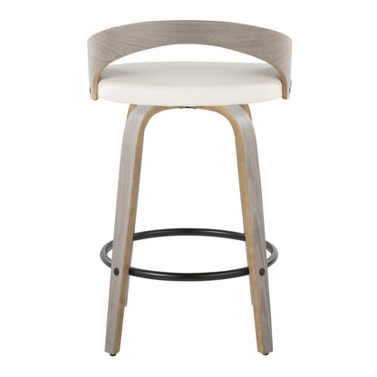 Majestic Office Furniture 26" Fixed-Height Counter Stool - Set of 2