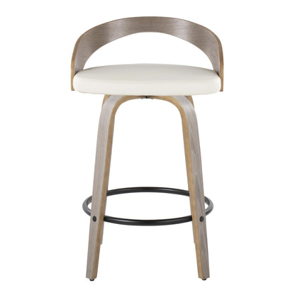 Majestic Office Furniture 26" Fixed-Height Counter Stool - Set of 2