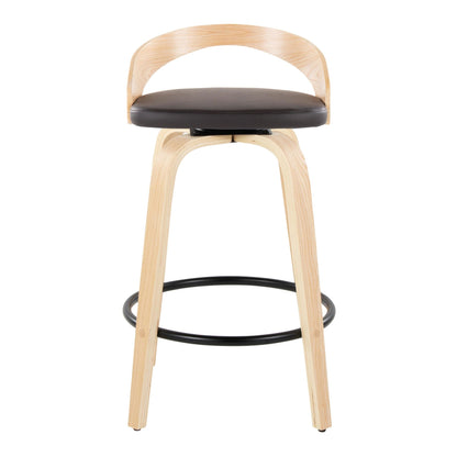 Majestic Office Furniture 26" Fixed-Height Counter Stool - Set of 2