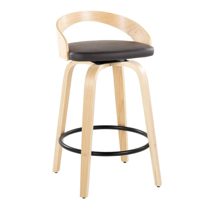 Majestic Office Furniture 26" Fixed-Height Counter Stool - Set of 2