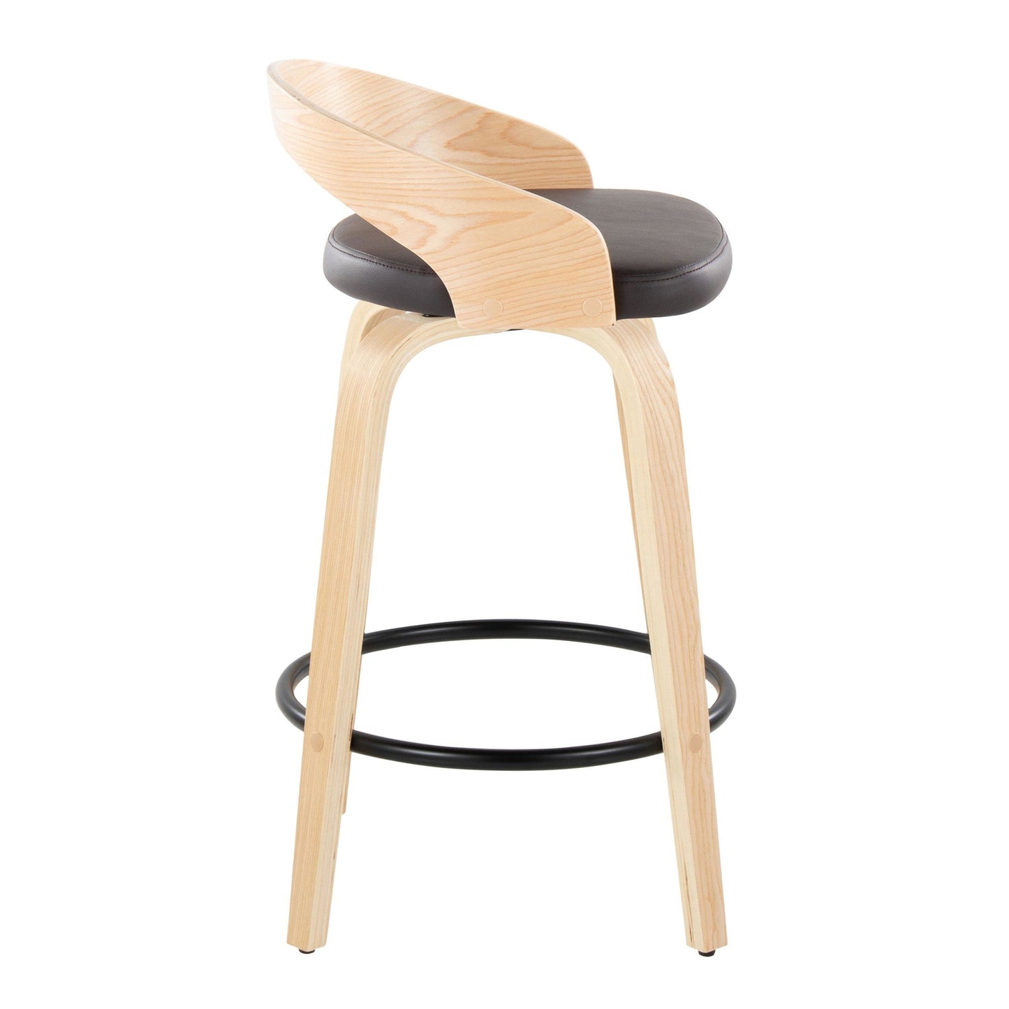 Majestic Office Furniture 26" Fixed-Height Counter Stool - Set of 2