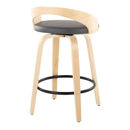 Majestic Office Furniture 26" Fixed-Height Counter Stool - Set of 2