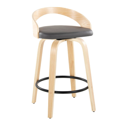 Majestic Office Furniture 26" Fixed-Height Counter Stool - Set of 2