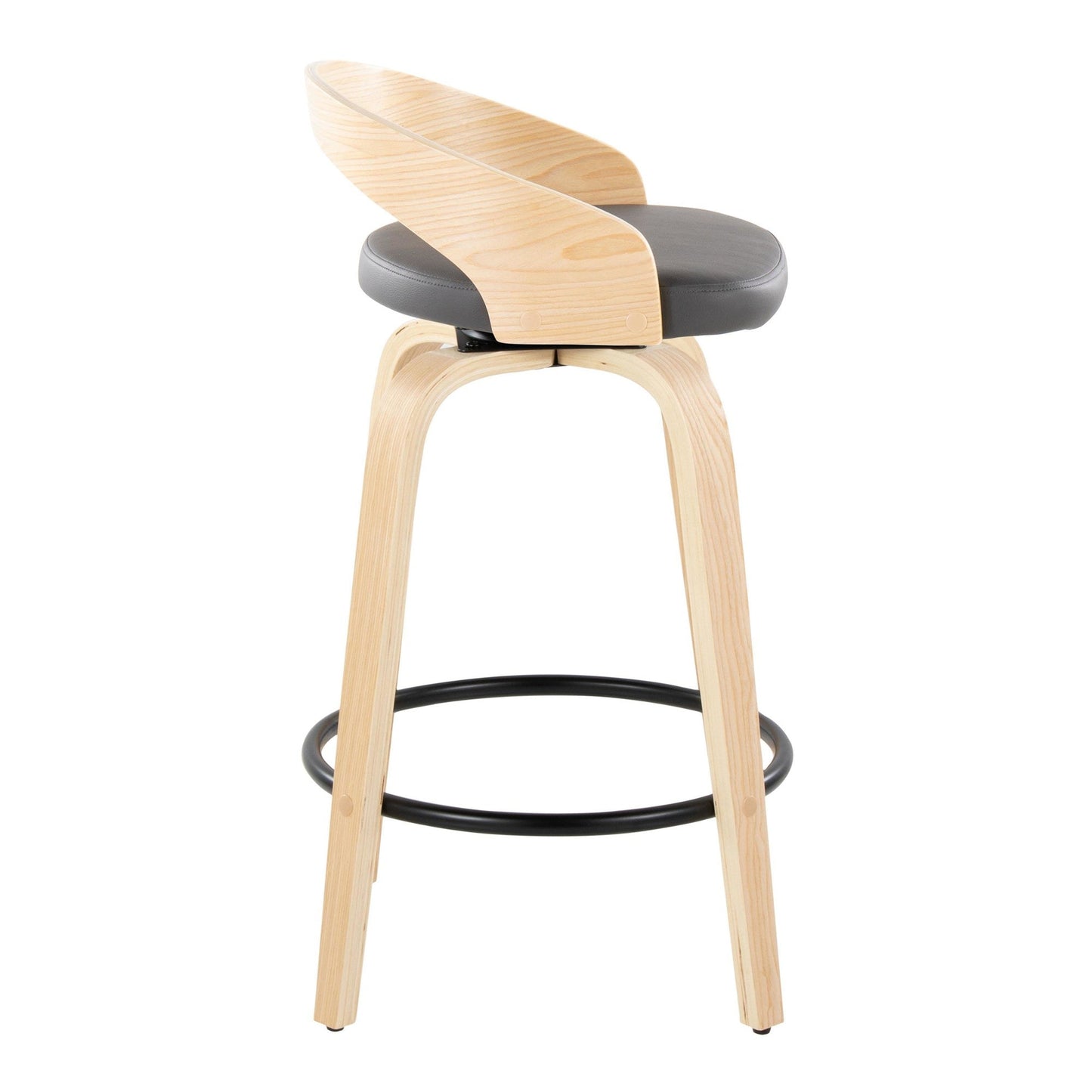 Majestic Office Furniture 26" Fixed-Height Counter Stool - Set of 2