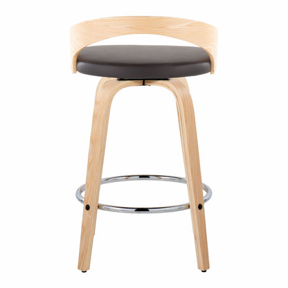 Majestic Office Furniture 26" Fixed-Height Counter Stool - Set of 2