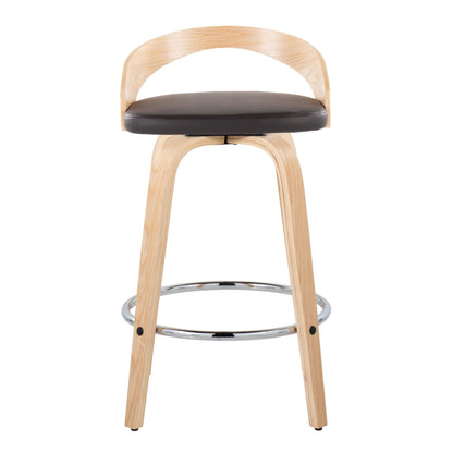 Majestic Office Furniture 26" Fixed-Height Counter Stool - Set of 2