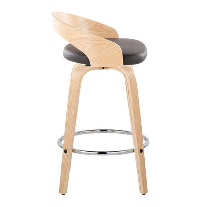 Majestic Office Furniture 26" Fixed-Height Counter Stool - Set of 2