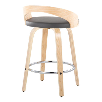 Majestic Office Furniture 26" Fixed-Height Counter Stool - Set of 2