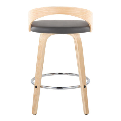 Majestic Office Furniture 26" Fixed-Height Counter Stool - Set of 2