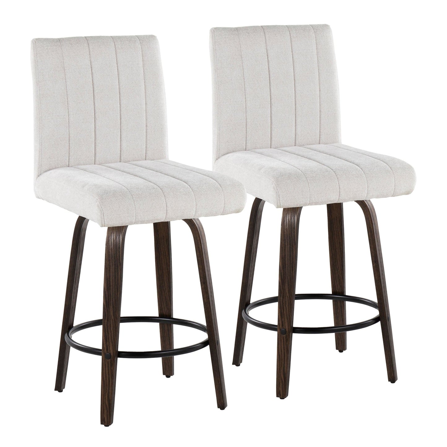 Majestic Office Furniture 26" Fixed-Height Counter Stool - Set of 2