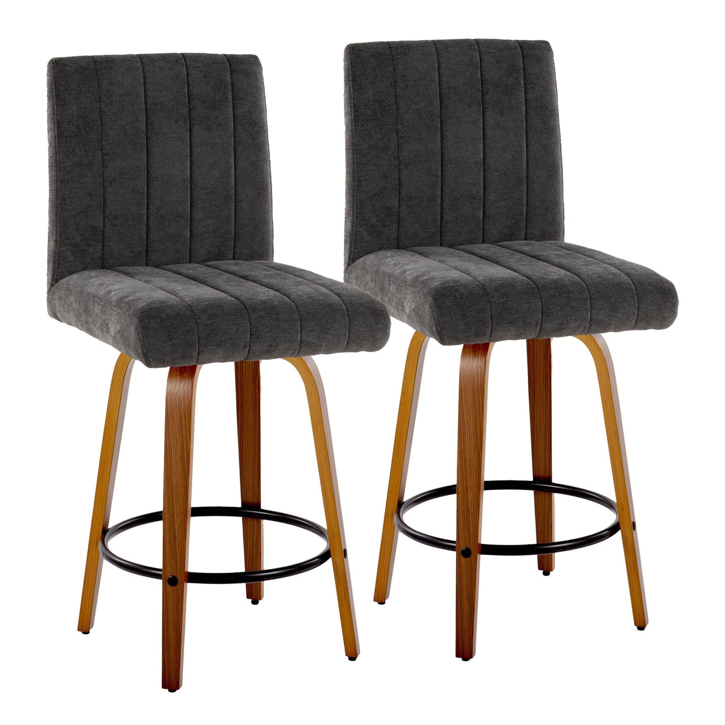 Majestic Office Furniture 26" Fixed-Height Counter Stool - Set of 2