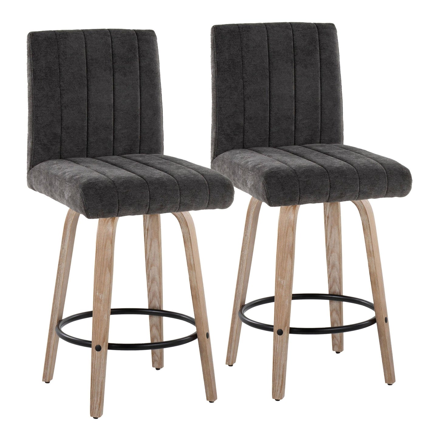 Majestic Office Furniture 26" Fixed-Height Counter Stool - Set of 2