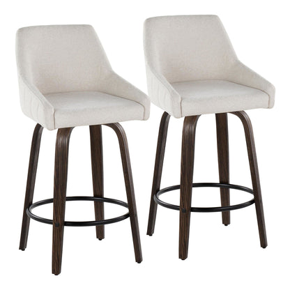 Majestic Office Furniture 26" Fixed-Height Counter Stool - Set of 2