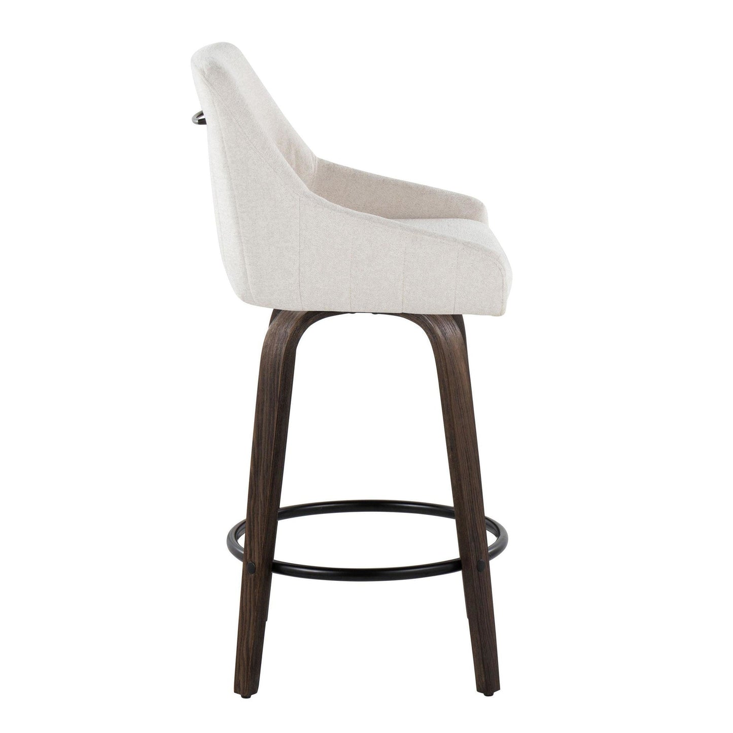 Majestic Office Furniture 26" Fixed-Height Counter Stool - Set of 2