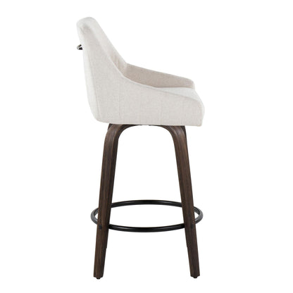 Majestic Office Furniture 26" Fixed-Height Counter Stool - Set of 2