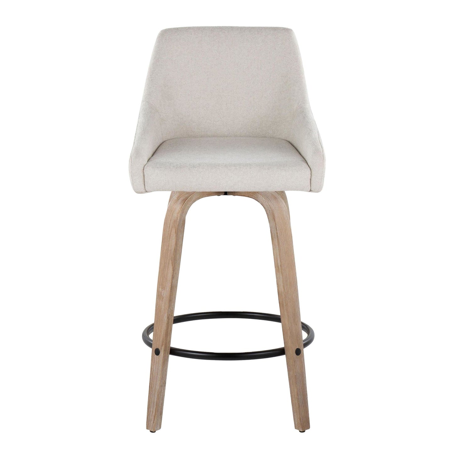 Majestic Office Furniture 26" Fixed-Height Counter Stool - Set of 2
