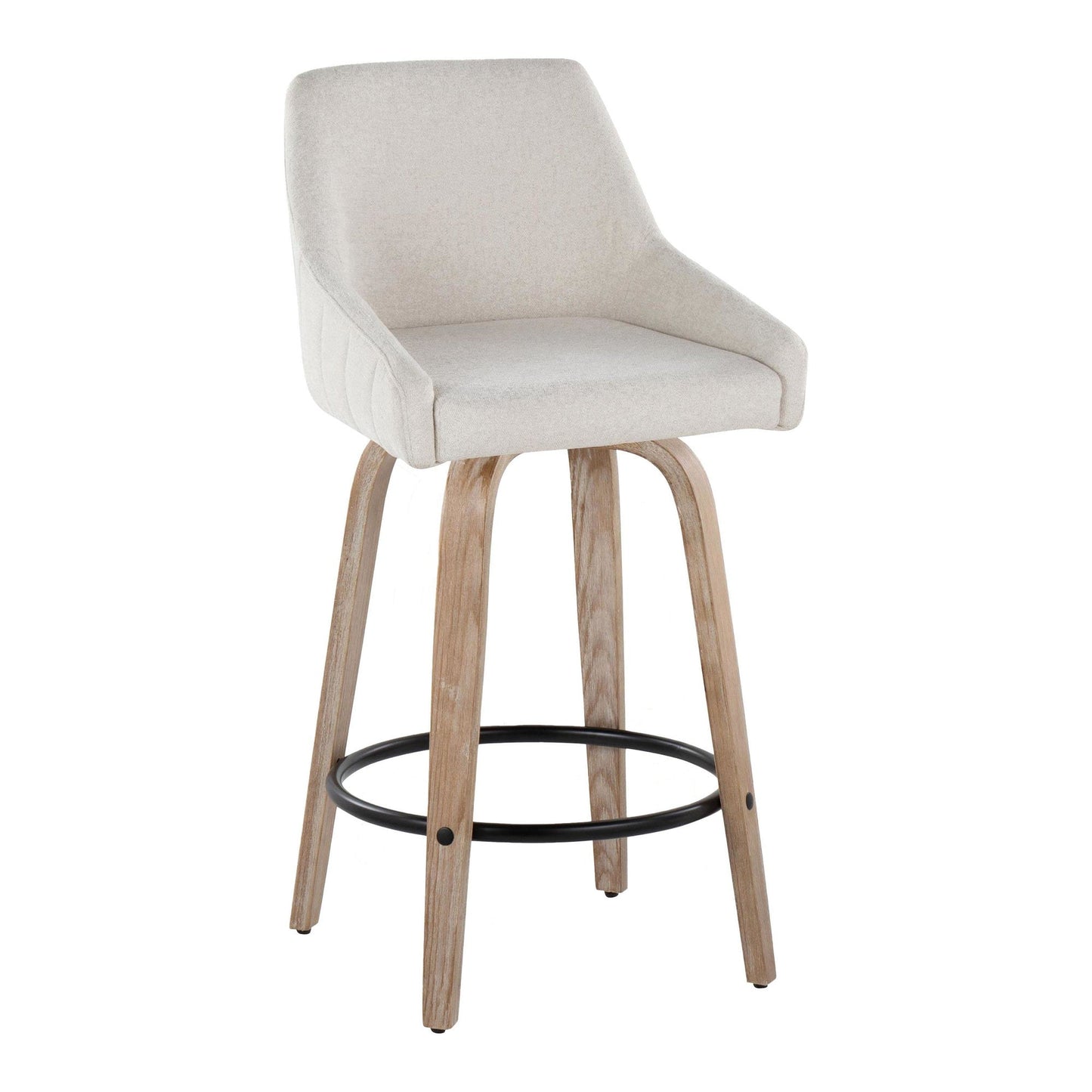 Majestic Office Furniture 26" Fixed-Height Counter Stool - Set of 2